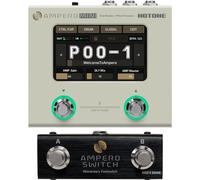 HOTONE Ampero Mini MP50VN and Ampero FS-1 Dual Footswitch Bundle - Guitar Multi Effects Processor Touch Screen Modeling IR Cabinets