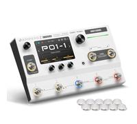 HOTONE Multi-Effects Pedal Dual Effect Chains with FX Loop MIDI I/O Stereo OTG USB Audio Interface Touch Screen Ampero II Stage(Include 10 PCS Additional Footswitch Toppers)