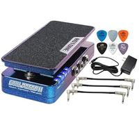 Hotone Soul Press II Wah Active Volume Passive Expression Guitar Effects Pedal Switchable 4 in 1 Visible Pedal Position SP-20 with Tonebird Patch, Power Supply, Picks Bundle
