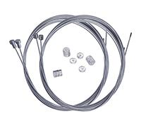 Hotop Road Bike Brake Cable Bicycle Gear Cable Wire and Caps Set (Road Bike Brake Cable Style A)