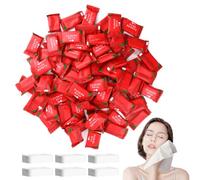 HotoPink 100 PCS Compressed Wipe, Mini Tablets Disposable Portable Face Towel, Disposable Wipes Tissue for Travel, Camping