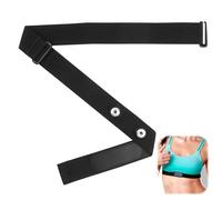 HotoPink Adjustable Heart Rate Monitor Chest Replacement Strap, 1 Pcs HR Sensor Soft Replacement Chest Strap Compatible with Equipment Wahoo Garmin Polar