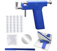 Hotorda ear Piercing Gun Tool & Reusable Kit for Painless Hole Piercing, 98Pcs Stainless Steel Studs for Ear, Nose, Navel