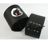 Hotour Wing Chun Punching Bag Pads Cover Jacket 2pcs/set, Black, Adult Size, Boxing, PU Leather