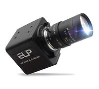 Hotpet 1080P Webcam 5-50mm Varifocal Lens USB Camera HD 2MP 0.01Lux Low Illumination IMX322/IMX323 Sensor Industrial Camera H.264 Webcamera PC Webcam for Raspberry PI Windows Android Linux MAC