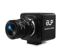 Hotpet 2MP USB Camera 4X Optical Zoom Webcam with 2.8-12mm Varifocal Lens H.264 1080P 30fps Low Light Camera for Video Conferencing Live Streaming Class Recording