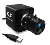 Hotpet 2MP USB Camera with 2.8-12mm Varifocal Lens High Speed 1080P 60fps Golf Swing Camera 4X Zoom Webcam for PC Laptop Windows Linux MAC Android