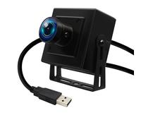 Hotpet 5MP Wide Angle USB Camera with 170 Degree Fisheye Lens 1944P 15FPS Webcam Plug&Play Webcamera Aptina MI5100 Mini UVC Camera for 3D Printer Industrial Inspection Surveillance Robot Vision