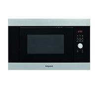 Hotpoint 25L 900W Built-in Microwave with Grill - Stainless Steel