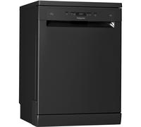 Hotpoint 3D Zone Black Dishwasher - ActiveDry, FlexiLoad, 14 Place Settings Freestanding