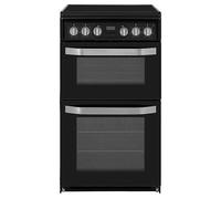 Hotpoint 50cm Double Oven Electric Cooker HD5V93CCB - Black Black