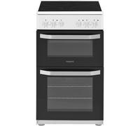 Hotpoint HD5V92KCW Freestanding cooker Electric Ceramic White