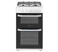 Hotpoint 50cm Gas Cooker HD5G00KCW/UK - White White