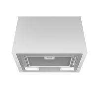 Hotpoint PCT64FLSS 53cm Canopy Hood in Silver