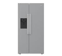 Hotpoint 578 Litre Side-By-Side American Fridge Freezer - Stainless Steel