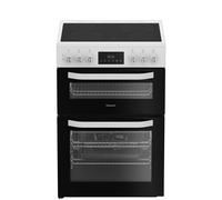 Hotpoint 60cm Electric Cooker - White HDE6VDW