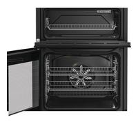 Hotpoint 60cm Freestanding Electric Twin Cooker with Multiflow
