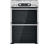 Hotpoint 60cm Gas Cooker - Double Oven