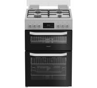 Hotpoint 60cm Gas Cooker - White HDG6GDCW