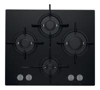 Hotpoint FTGHG641D/H(BK) 60Cm Premium Direct Flame Gas Hob
