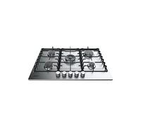 Hotpoint PPH 75P DF IX UK hob Silver Built-in 75 cm Gas 5 zone(s)