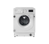 Hotpoint 7KG 1400 Spin Integrated Washer Dryer BIWDHG75148UKN - White Natural