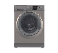 Hotpoint 7kg Washing Machine - Freestanding Graphite 1400rpm AntiStain Steam A-Rated