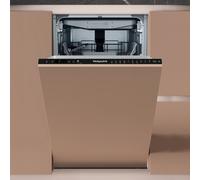 Hotpoint 869991700720 Dishwasher 45cm Slimline Integrated 10 Place Settings E Rated Quick Wash Compact Design C