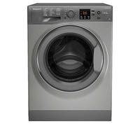 Hotpoint 8KG 1600 Spin Washing Machine NSWM863CGGUKN - Graphite Natural