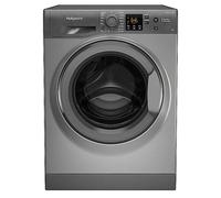 Hotpoint 8KG 1600 Spin Washing Machine NSWM863CGGUKN - Graphite Natural