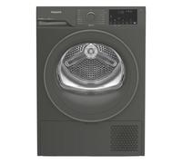 Hotpoint FabicCare C HD 93M GG UK 9Kg Heat Pump Tumble Dryer - Graphite - A++ Rated, Silver