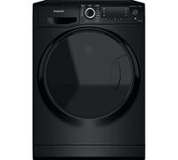 Hotpoint ActiveCare NDD 9725 BDA UK Freestanding 9/7kg Washer Dryer, 1600rpm, Black