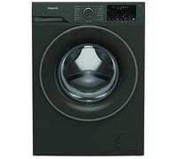 HOTPOINT Anti Stain HV841GUK 8 kg 1400 Spin Washing Machine - Dark Grey, Silver/Grey