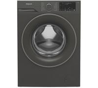HOTPOINT Anti Stain HV941GUK 9 kg 1400 Spin Washing Machine - Dark Grey, Silver/Grey