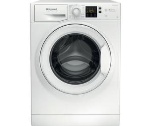 Hotpoint Anti-Stain NSWM 846 W UK 8kg Washing Machine with 1400 rpm - White