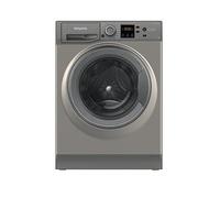 Hotpoint Anti-Stain Nswm846Gguk 8Kg Load, 1400 Spin Washing Machine - Graphite - A Rated Graphite