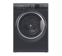 Hotpoint NSWM 946 BS UK 9kg Washing Machine with 1400 rpm - Black - A Rated, Black