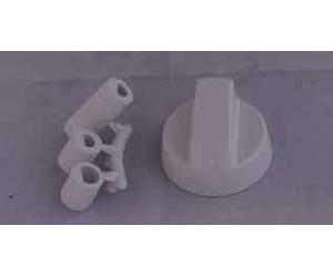 Hotpoint - Ariston - BOUTON MANETTE DE FOUR BLANC POUR FOUR ARISTON