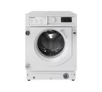 Hotpoint Anti-stain Integrated Washing Machine - White - 9kg - 1400rpm - B Rated - BI WMHG 91485 UK