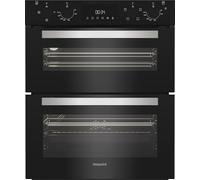 Hotpoint DUH10DB Built Under Electric Double Oven in Black