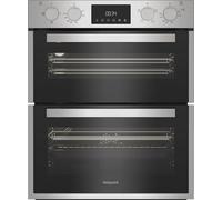 Hotpoint DUH10DIX Stainless Steel Built Under Electric Fan Double Oven