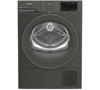 Hotpoint FabicCare C HD 93M GG UK 9Kg Heat Pump Tumble Dryer - Graphite - A++ Rated, Silver