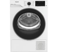 HOTPOINT FabricCare C HD 84M WBS UK WiFi-enabled 8 kg Heat Pump Tumble Dryer - White, White