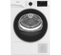 HOTPOINT FabricCare C HD 84M WBS UK WiFi-enabled 8 kg Heat Pump Tumble Dryer - White, White