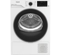 HOTPOINT FabricCare C HD 84M WBS UK WiFi-enabled 8 kg Heat Pump Tumble Dryer - White, White