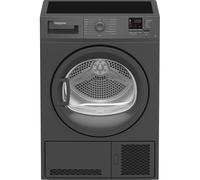 HOTPOINT C HD C92 GGGD UK 9 kg Condenser Tumble Dryer - Graphite, Silver/Grey