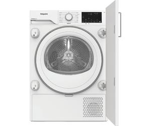 Hotpoint C HK 83M WW UK 8Kg Integrated Heat Pump Tumble Dryer - White White
