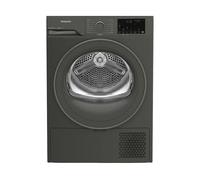 Hotpoint FabicCare C HSD 82M GG UK 8Kg Heat Pump Tumble Dryer - Graphite - A+ Rated, Silver