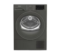 Hotpoint FabicCare C HSD 82M GG UK 8Kg Heat Pump Tumble Dryer - Graphite - A+ Rated, Silver
