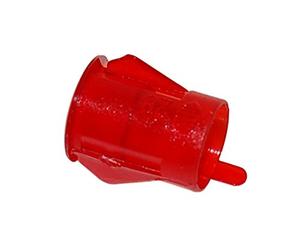 Hotpoint C00229362 Oven and Stove Accessories/Bulb Included/Genuine Red Neon Light Lamp Lens for Your Cooker Hob/This Part/Accessory Suitable for different Brand